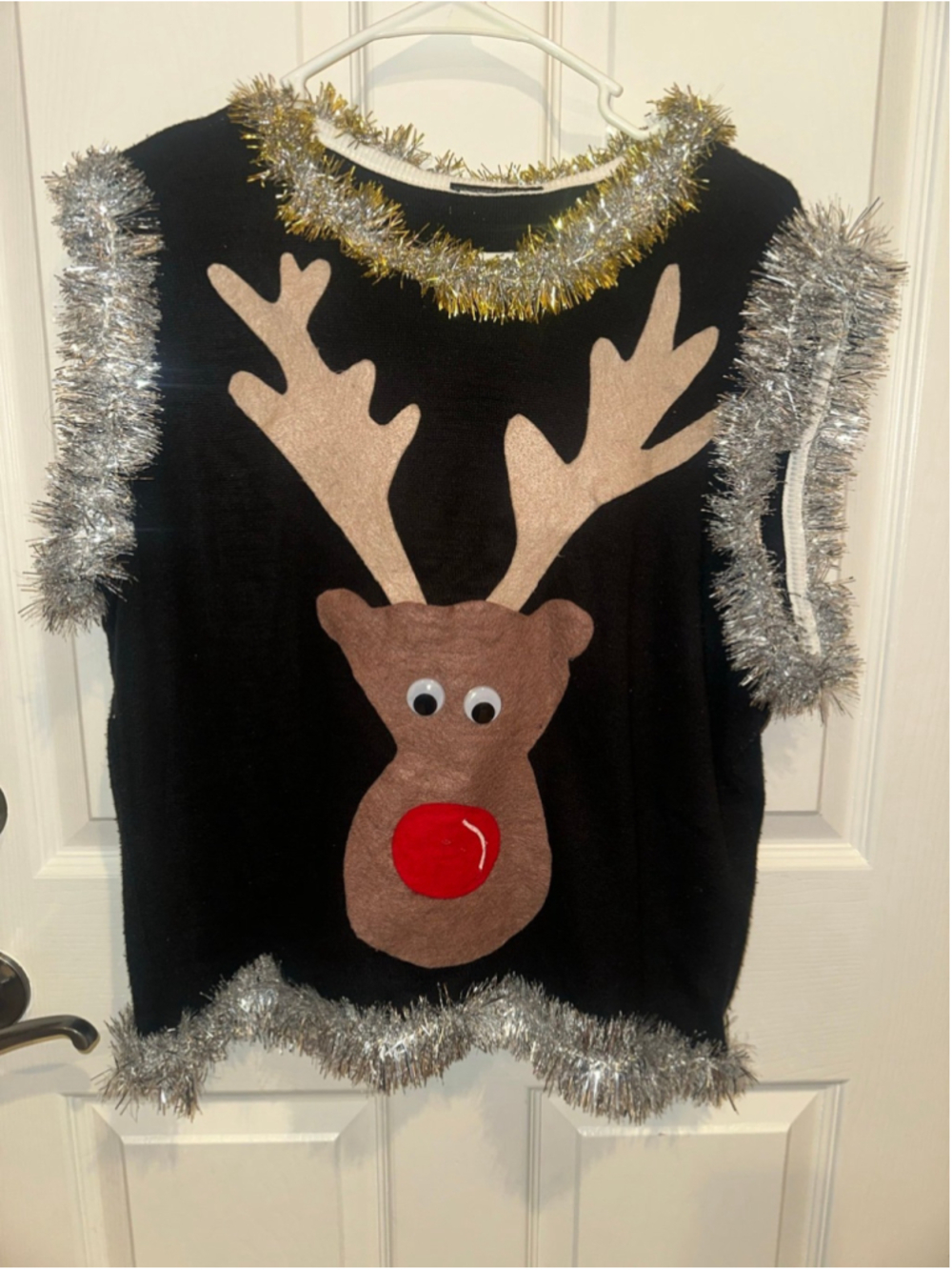Ugly Christmas sweater-vest